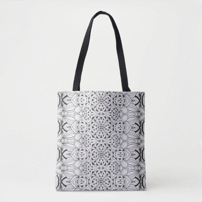 Tribal Design 2 Tote Bag (Front)