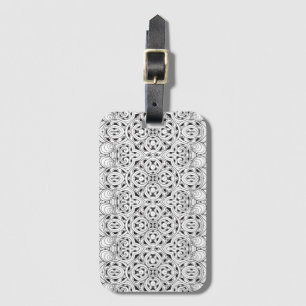 Tribal Design Luggage Tag
