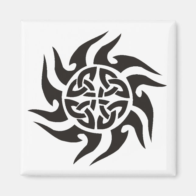Tribal design magnet (Front)