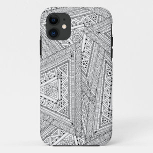 Tribal Doodle 2 iPhone 11 Case