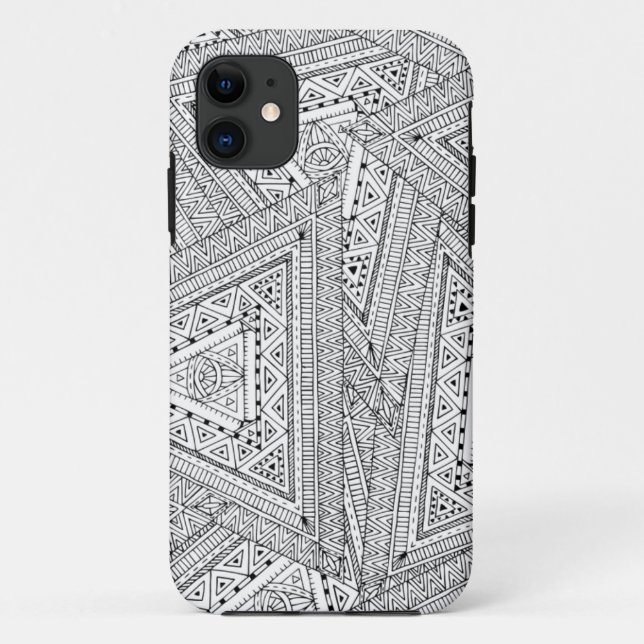 Tribal Doodle 2 Case-Mate iPhone Case (Back)