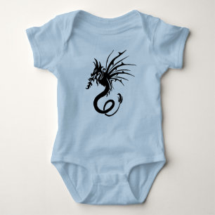 Tribal Dragon Baby Bodysuit