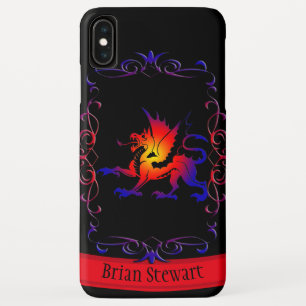 Tribal Dragon iPhone XS Max Case