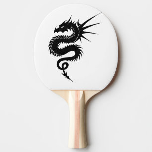 Tribal Dragon Table Tennis Racket Ping Pong Paddle