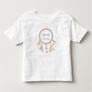 Tribal Dreamcatcher Boho Big Brother Toddler T-Shirt