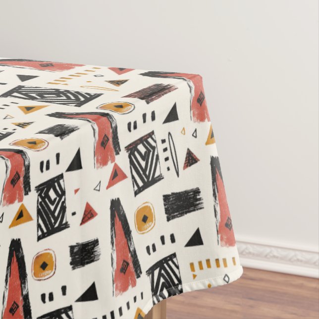 Tribal Echoes Tablecloth (In Situ)