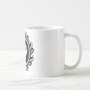 tribal eightball coffee mug