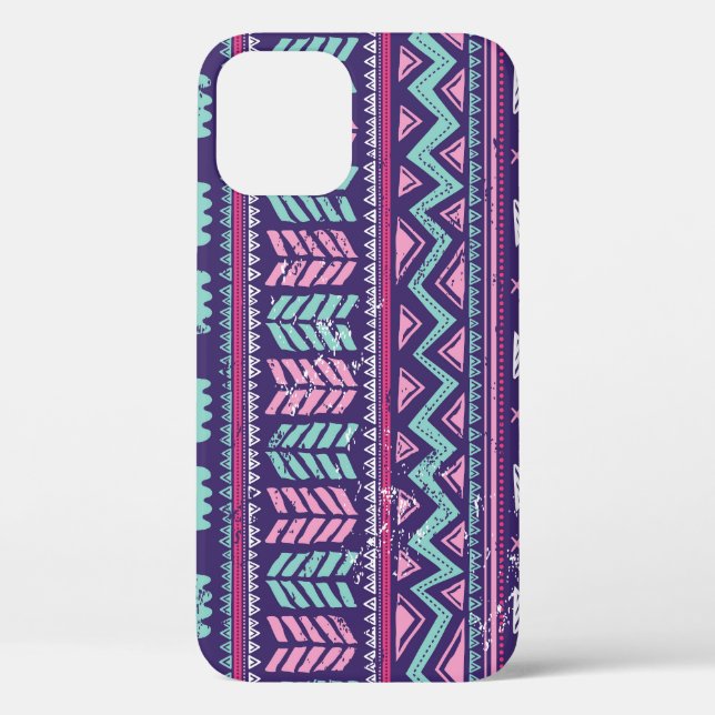 Tribal Ethnic: Colourful Seamless Pattern. Case-Mate iPhone Case (Back)