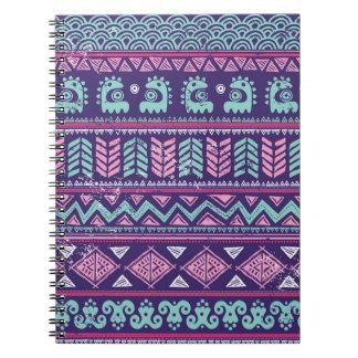 Tribal Ethnic: Colourful Seamless Pattern. Notebook