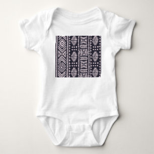 Tribal ethnic, fifth seamless pattern. baby bodysuit