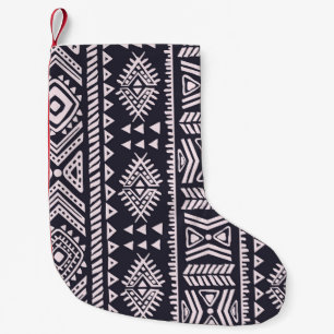 Tribal ethnic, fifth seamless pattern. small christmas stocking