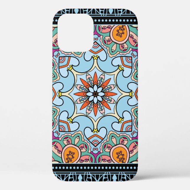 Tribal ethnic mandala seamless pattern Case-Mate iPhone case (Back)