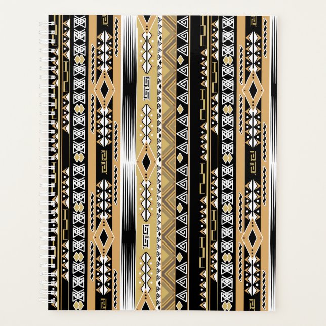 Tribal , ethnic, ornament planner (Front)