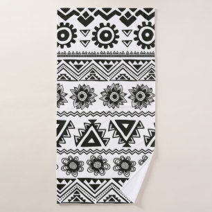 Tribal ethnic seamless bath towel