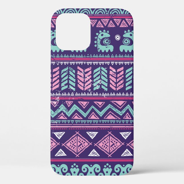 Tribal ethnic seamless Case-Mate iPhone case (Back)