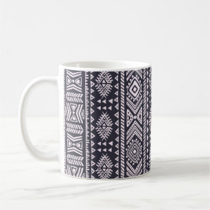 Tribal ethnic seamless illustration pattern coffee mug