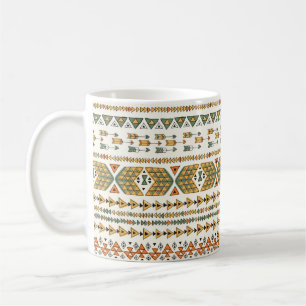 Tribal ethnic seamless pattern 3 coffee mug