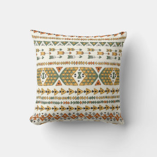 Tribal ethnic seamless pattern 3 cushion