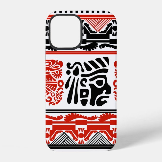 Tribal ethnic seamless pattern 5 iPhone case (Back)