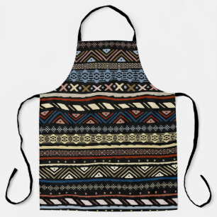 Tribal ethnic seamless pattern apron