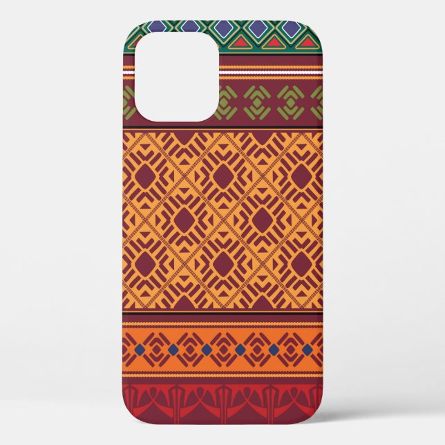 Tribal ethnic seamless pattern Case-Mate iPhone case (Back)