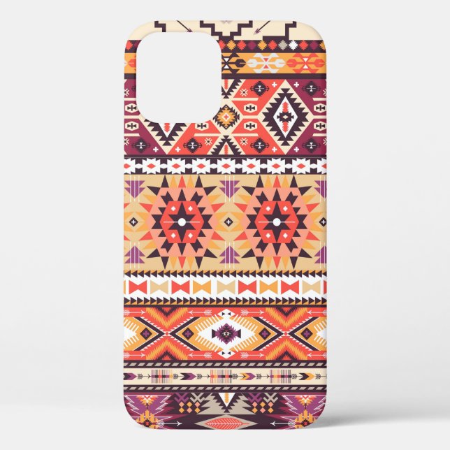 Tribal ethnic seamless pattern Case-Mate iPhone case (Back)