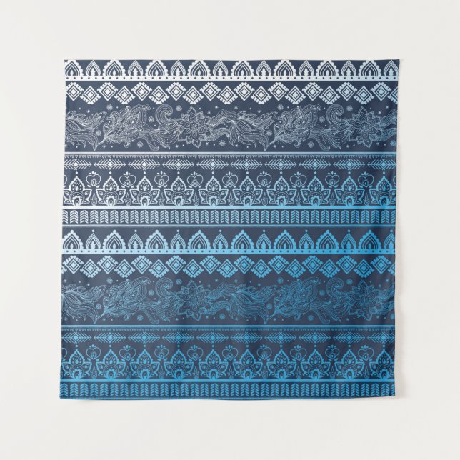 Tribal ethnic seamless  tapestry (Front)
