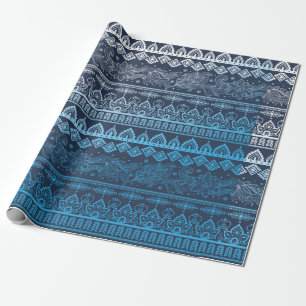 Tribal ethnic seamless  wrapping paper