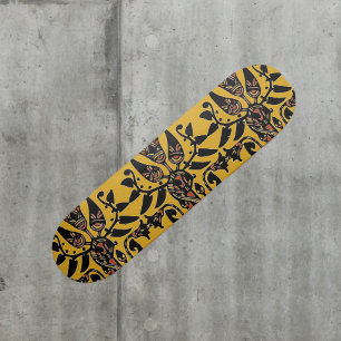 Tribal Ethnic Tattoo Pattern Skateboard