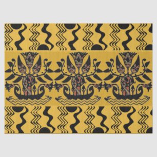 Tribal Ethnic Tattoo Pattern Tissue Paper