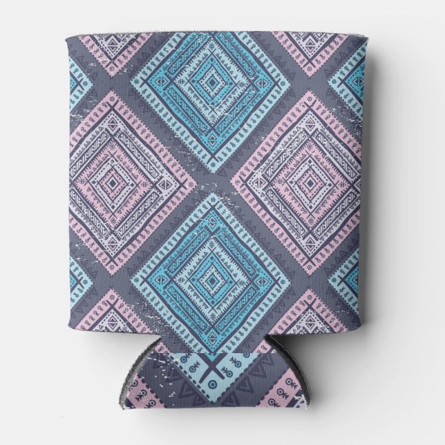 Tribal ethnic, timeless seamless style can cooler (Front)