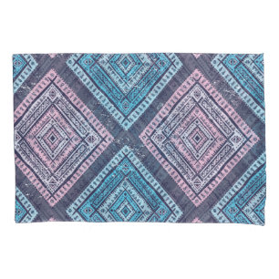 Tribal ethnic, timeless seamless style pillowcase