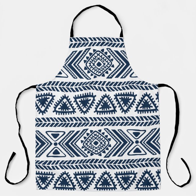 Tribal Ethnic: Vintage Seamless Pattern. Apron (Front)
