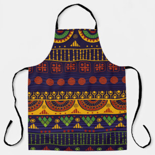 Tribal Ethno: Seamless Pattern Design. Apron