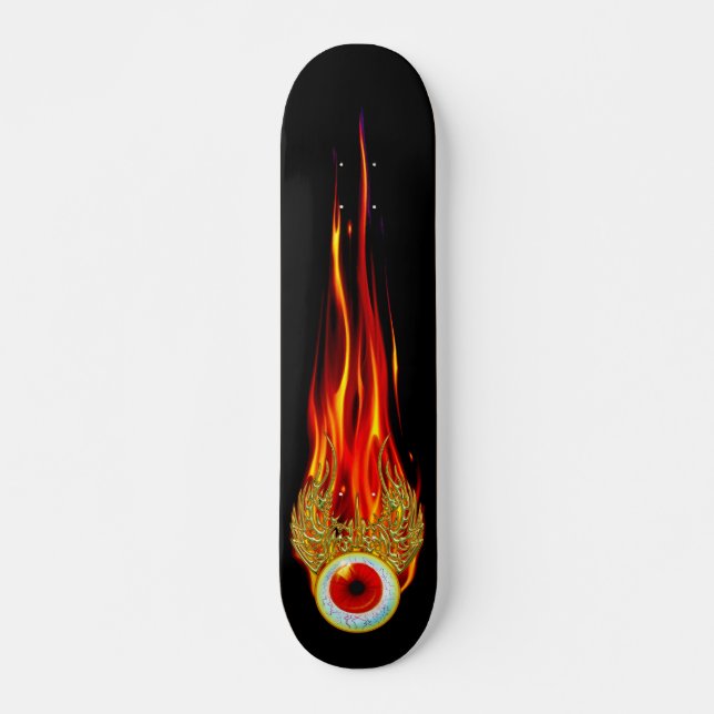 Tribal Eye Skateboard (Front)