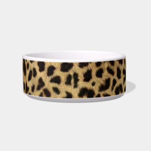 tribal fashionista safari animal leopard print bowl