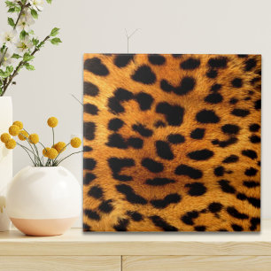 tribal fashionista safari animal leopard print ceramic tile