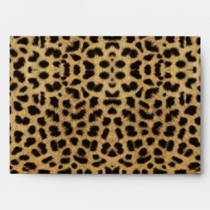 tribal fashionista safari animal leopard print envelopes