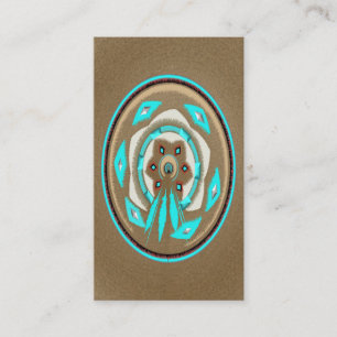 Tribal Feather Business Cards