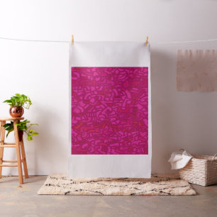 Tribal Fields Mosaic - Rose Fabric