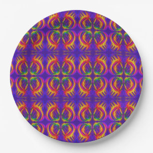 Tribal Fiery Dinner Plate