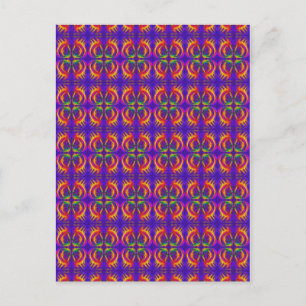 Tribal Fiery Postcard