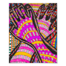 Tribal Fingerprints Print