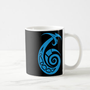 Tribal Fish Hook Shirt - Tribal Fishing - Makau Fi Coffee Mug