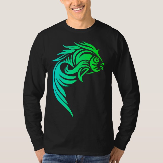 Tribal Fish T-Shirt (Front)