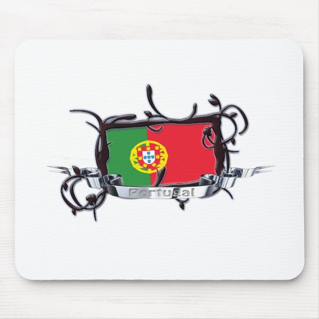 Tribal Flag Portugal Mousepad (Front)