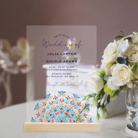 Tribal Folk Country Culture Crest Mandala Wedding