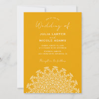 Tribal Folk Country Culture Crest Mandala Wedding