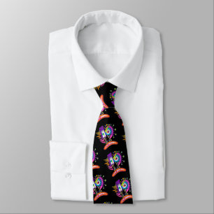 TRIBAL FROWNIE EMOJI MEEMOGIE TIE