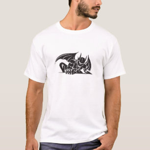 tribal gargoyle design T-Shirt